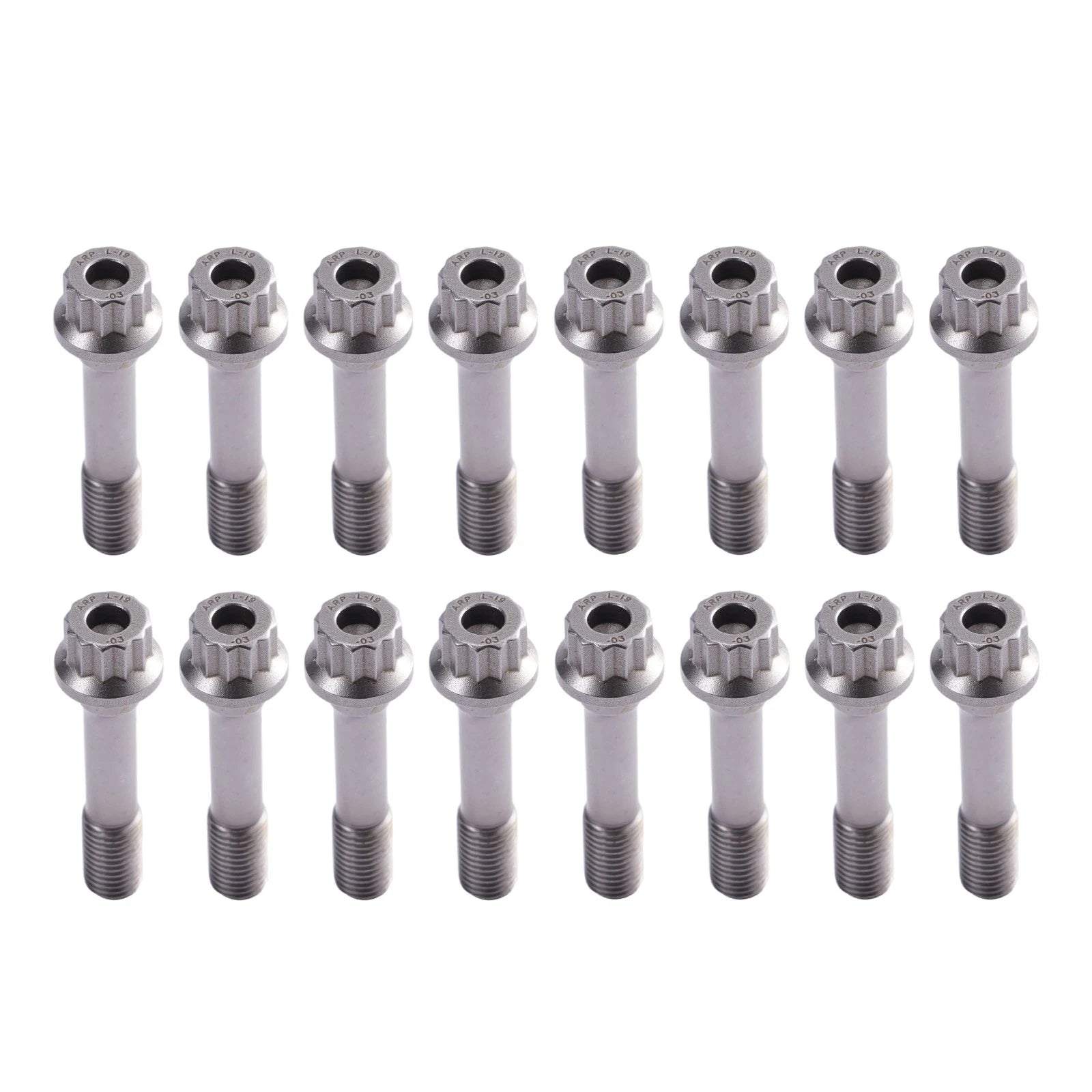 Set of 16 ARP L19 5/16in Rod Bolts 12-Point 260K PSI Alloy Steel for