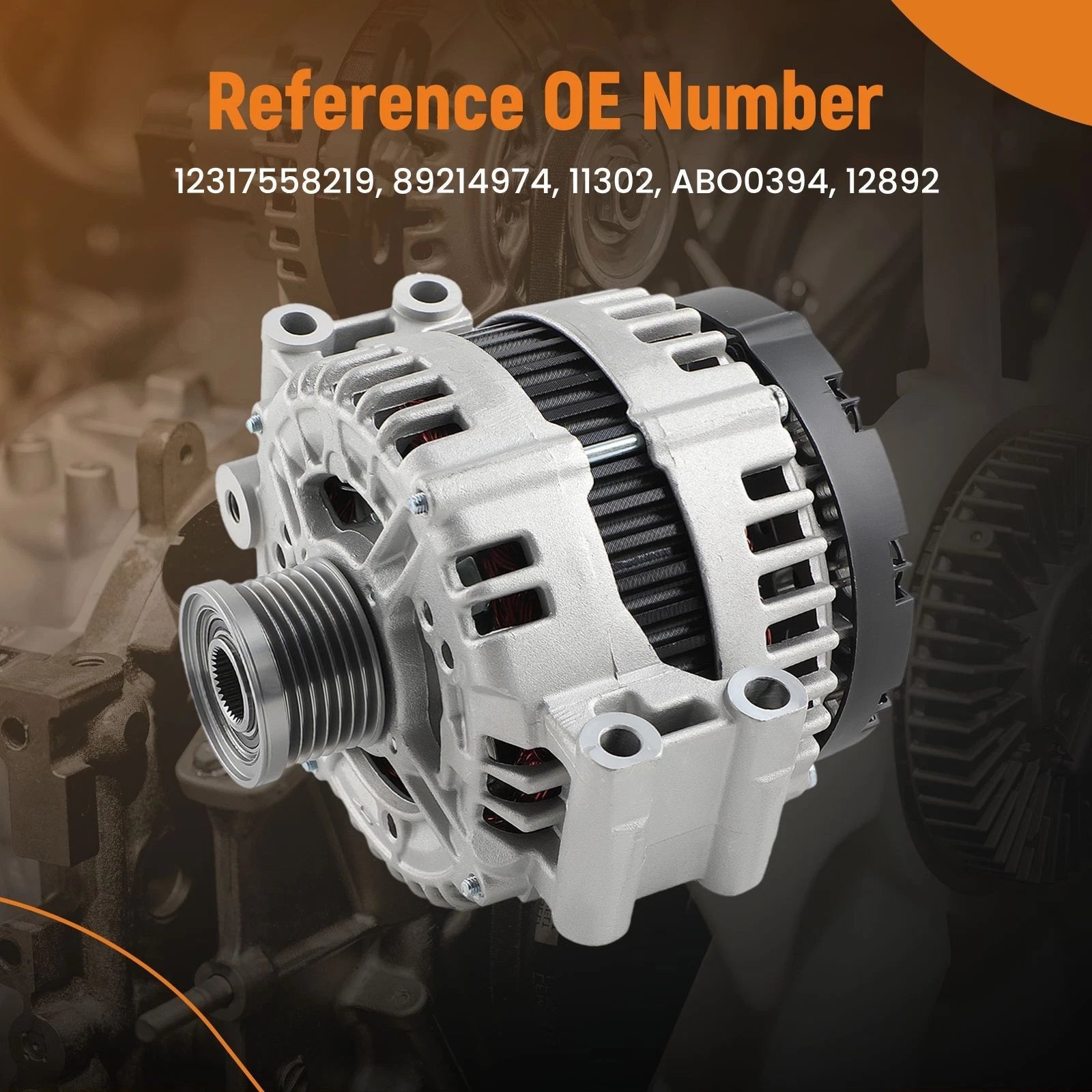 180A Alternator for BMW 135i 535i (2008-2009)