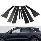 Set of 8 B Pillar Post Cover Trim for Porsche Cayenne (2018–2021)