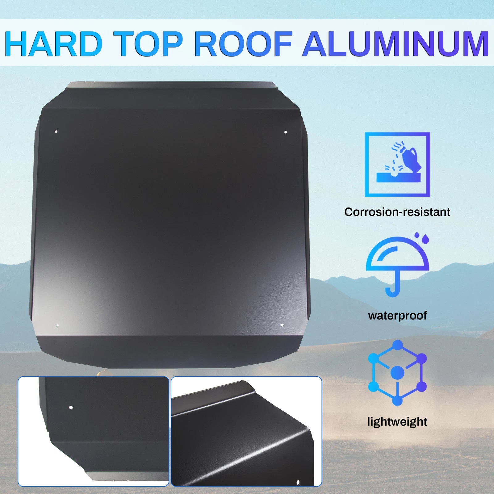 Aluminum Roof for Polaris RZR XP 1000 RZR 900 Turbo (2014–2023)