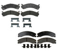 Set of 4 Semi-Met Brake Pads for GMC Express/Savana 4500