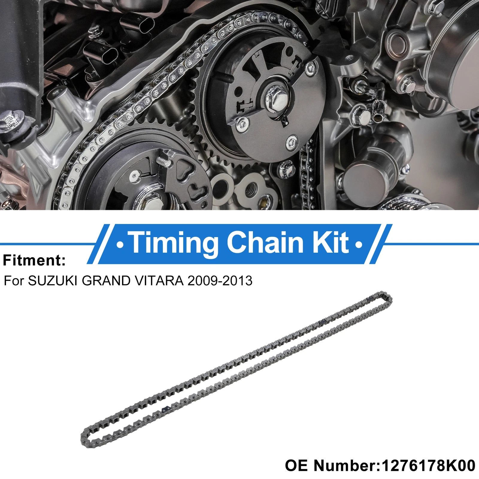 Timing Chain Kit for Suzuki Grand Vitara (2009–2013) No. 1276178K00