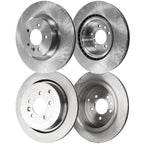Front and Rear Disc Brake Rotors for Land Rover Range Rover Sport (2006–2013)