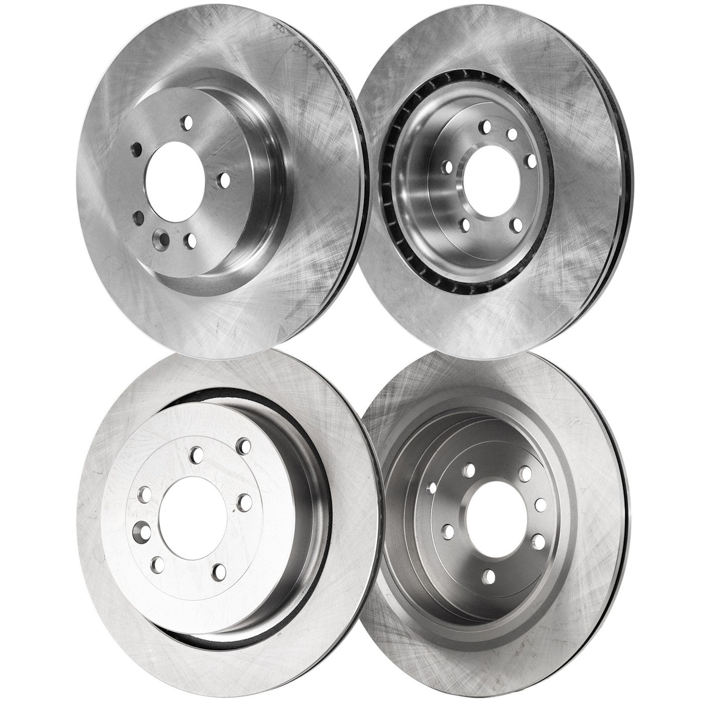 Front and Rear Disc Brake Rotors for Land Rover Range Rover Sport (2006–2013)
