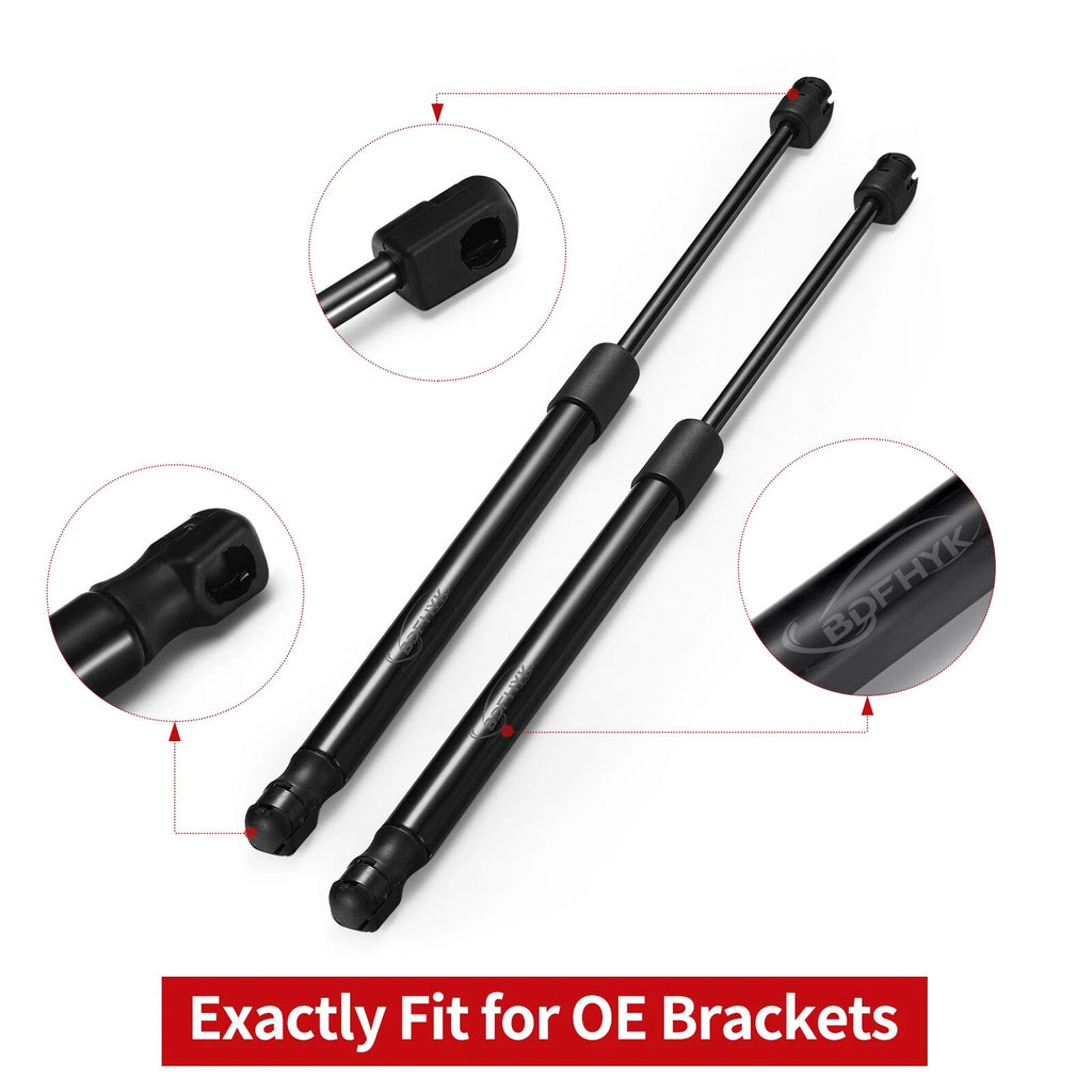 2 Hood Struts Lift Supports for 2002–2008 Dodge Ram 1500 (3.9L 4.7L 5.9L)