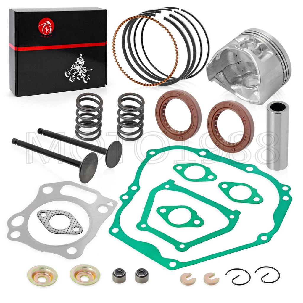 Engine Top End Rebuild Kit Piston Valve for Yamaha Golf Cart G16 (1996–2002)