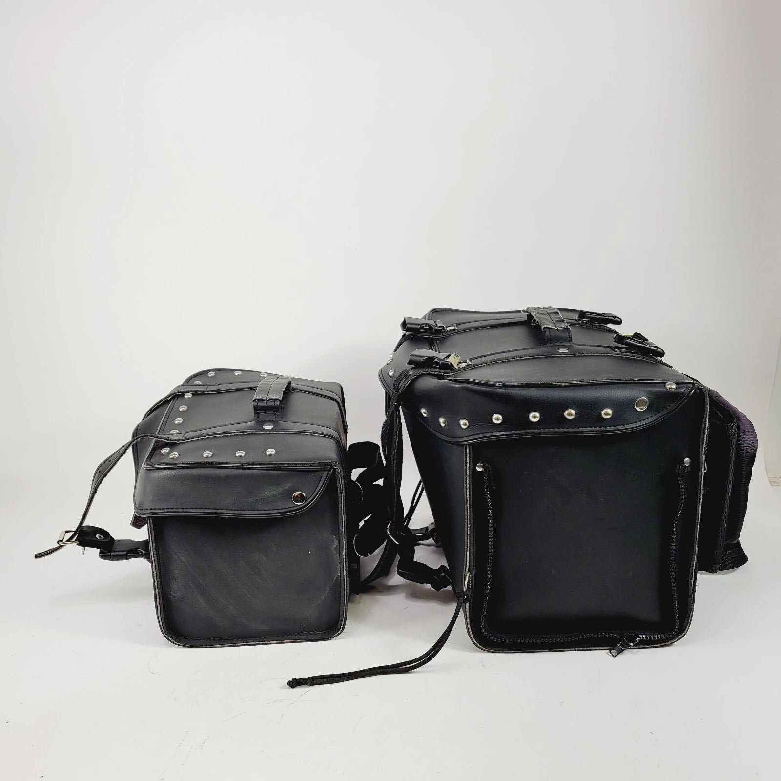 Sissy Bar Bag Set for Harley Motorcycle (Universal Fit)