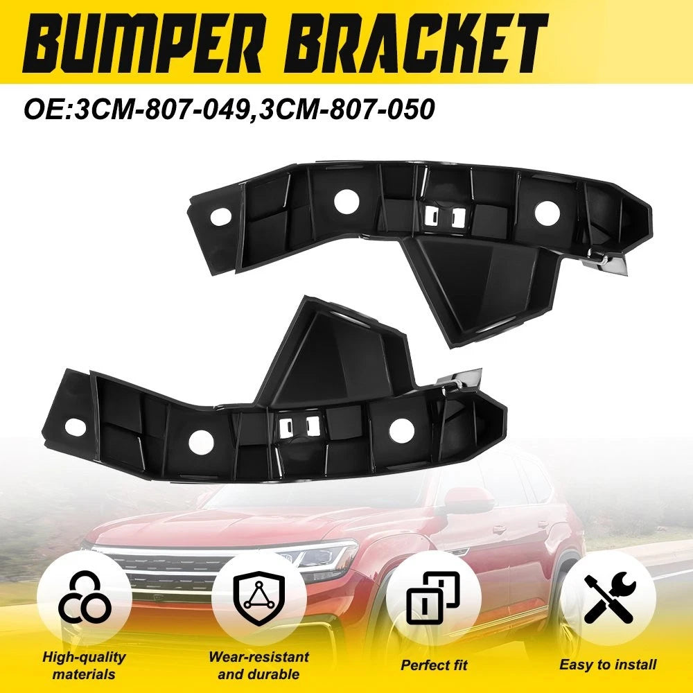 2X Front Bumper Bracket for Volkswagen Atlas (2021–2023) 3CM-807-049