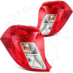Set of 2 Red Brake Lamps for Chevy Spark (2016)