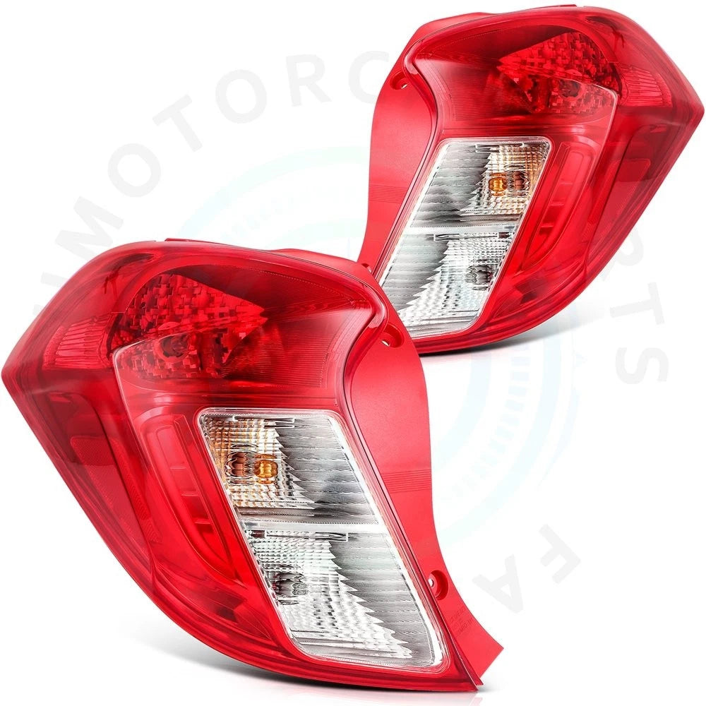 Set of 2 Red Brake Lamps for Chevy Spark (2016)