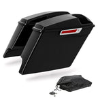 5" Stretched Hard Saddlebags & 5" x 7" Speaker Cutout for Harley Touring (2014–2023)