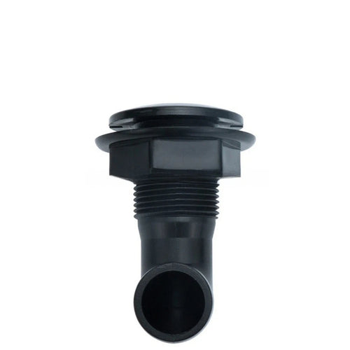 1 Inch Nylon Drain Outlet Thru Hull Fitting for Boat (Yacht, Speedboat, Dinghy)