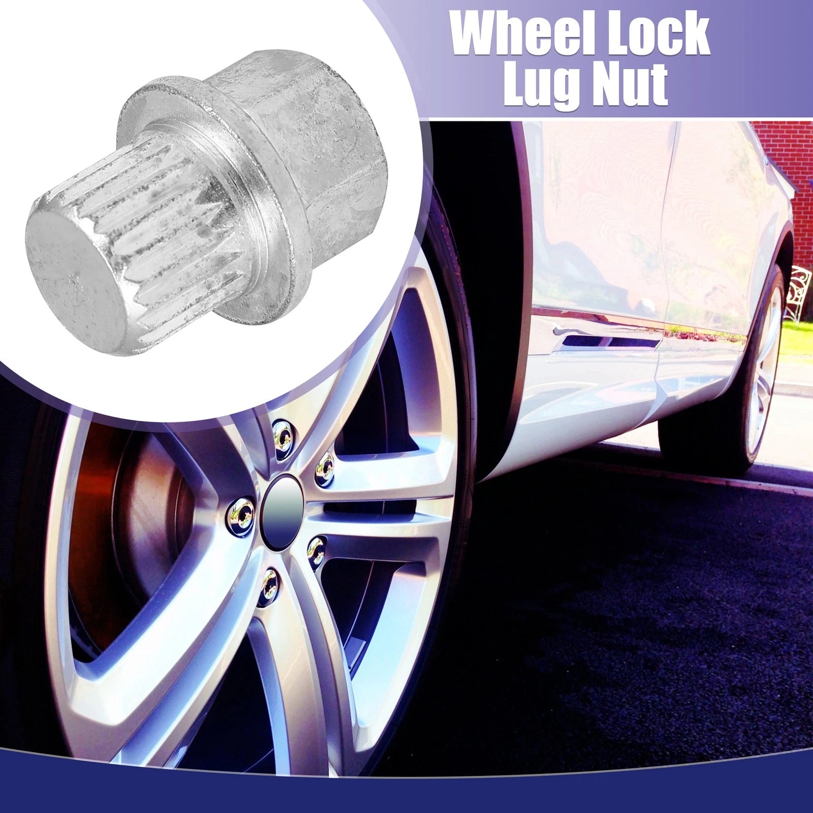 Wheel Lock Lug Nut for Audi (ABC9/21PT)