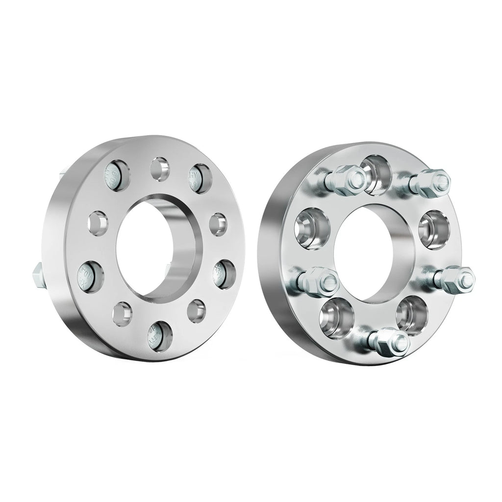 Wheel Adapters 1.25" 5x4.5 to 5x5 71.5mm Fits Explorer Edge Mustang (1/2x20)