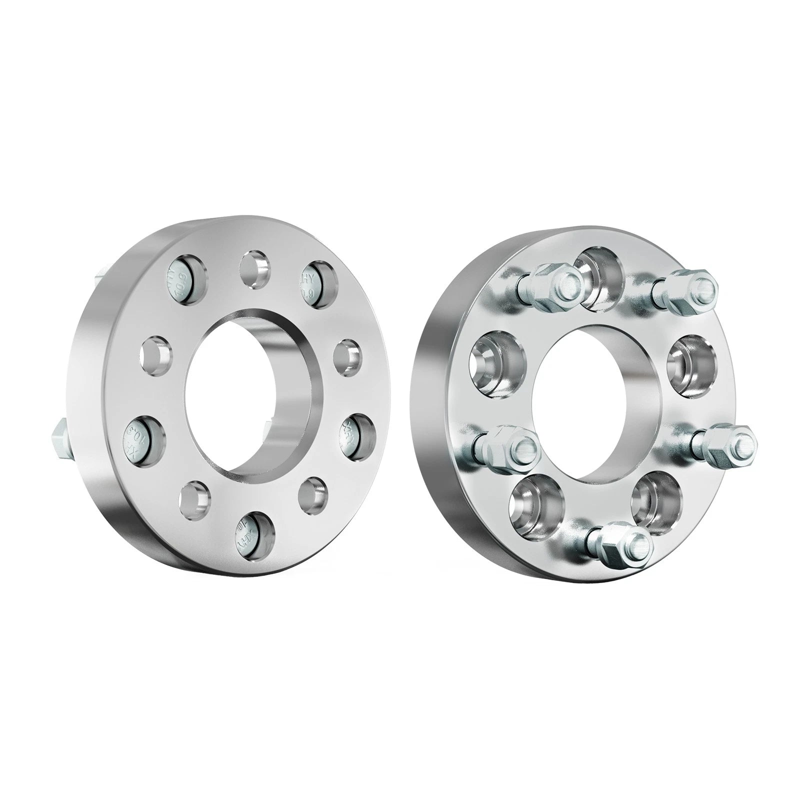 Wheel Adapters 1.25" 5x4.5 to 5x5 71.5mm Fits Explorer Edge Mustang (1/2x20)
