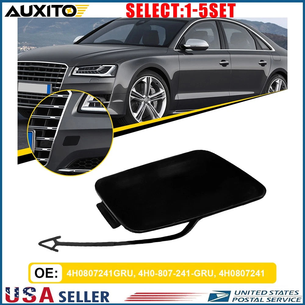 Tow Hook Eye Cover Cap for Audi A8 Quattro S8 (2011–2014) 4H0807241