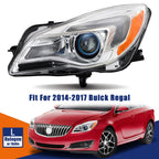 Halogen Headlight with Bulb Chrome for Buick Regal (2014–2017)