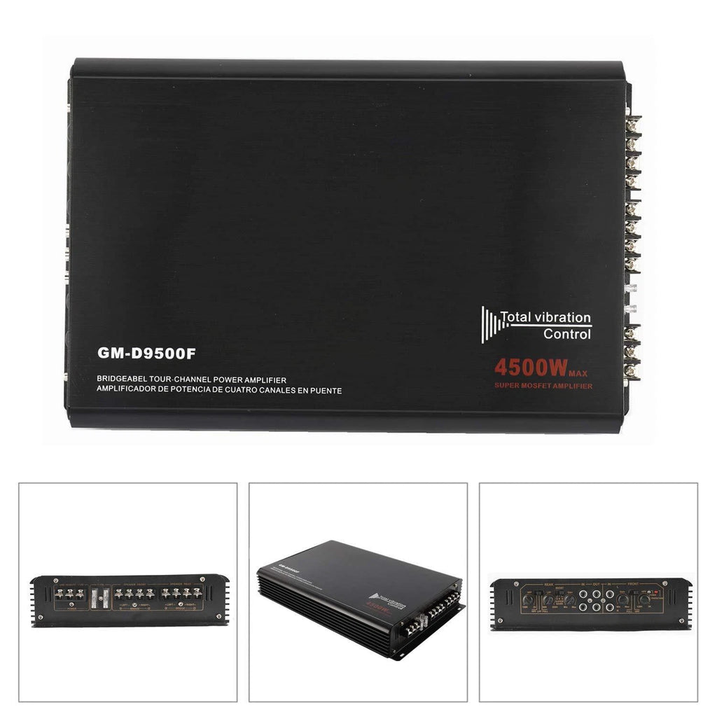 4-Channel 4500W Car Power Amplifier for Universal Vehicles