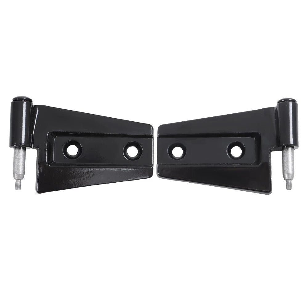 Door Hinge Replacement Set for Jeep Wrangler JK (2007–2018) Black Powder Coat