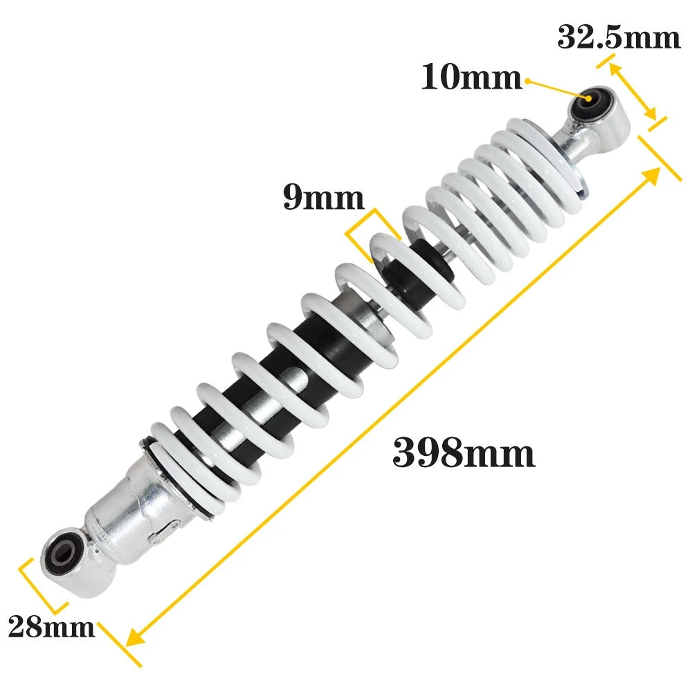 2X Front Shock Absorbers for Yamaha Banshee YFZ350 (1987–2006)