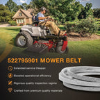 Mower Deck Belt 163 1/2" x 5/8" for Husqvarna Dixon 52" Cut (522795901, 539104335)