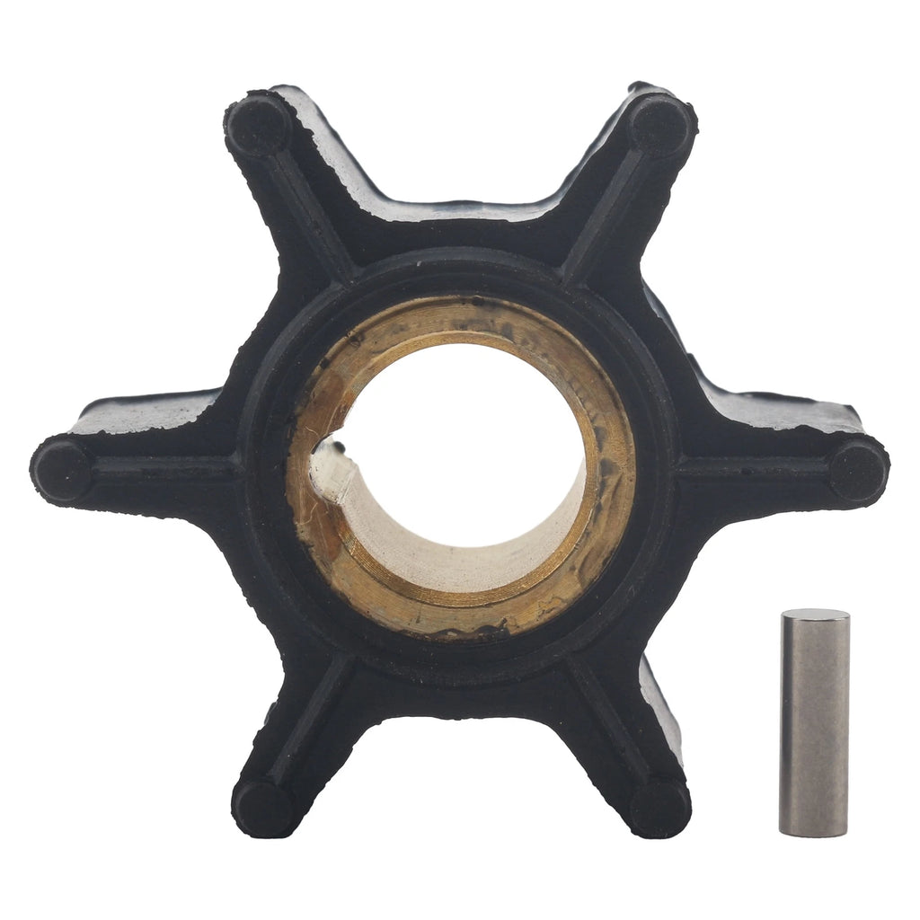 Outboard Water Pump Impeller & Pin for Evinrude Johnson 4-8 HP