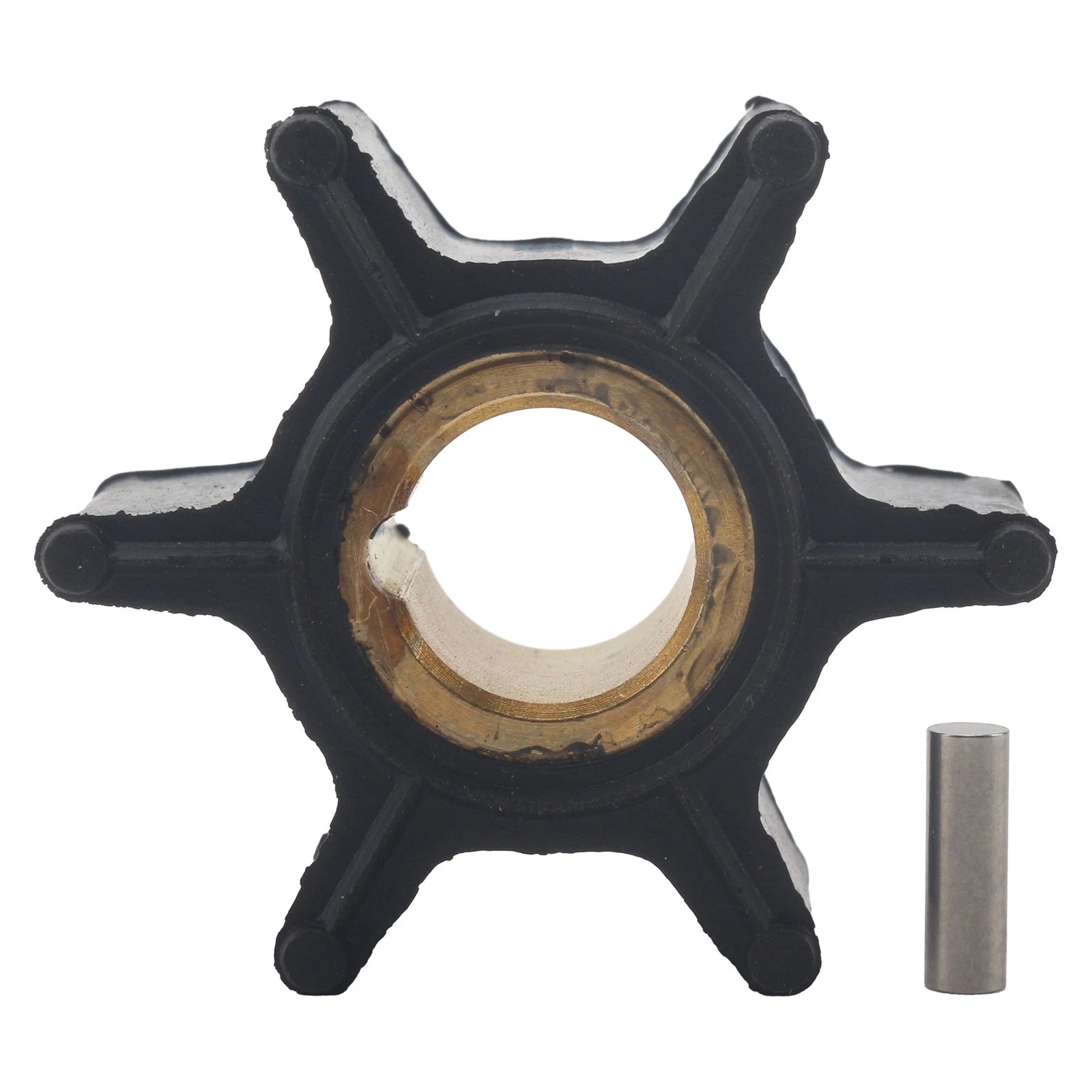 Outboard Water Pump Impeller & Pin for Evinrude Johnson 4-8 HP