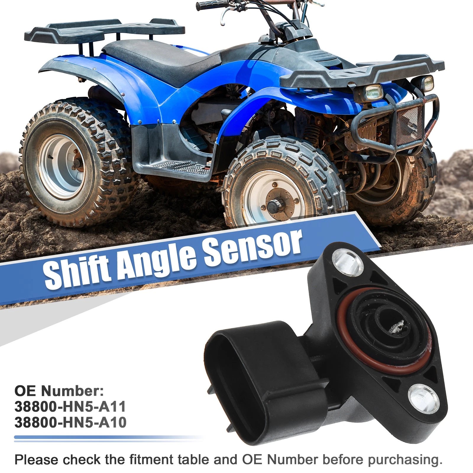 Throttle Position Sensor 38800-HN5-A11 for Honda TRX350TE Rancher (2000–2006)