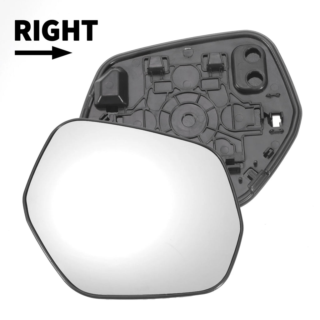 Right Side White Mirror Glass w/ Back Non-heated for Honda HR-V (2014–2020)