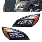 Set of 2 Halogen Headlights for Freightliner Cascadia (2018–2023)