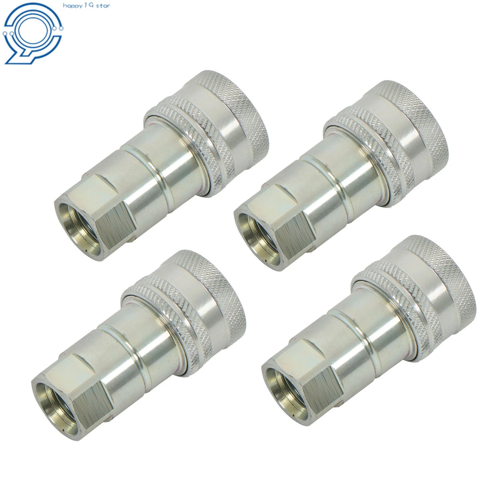 Set of 4 Heavy-Duty Female Couplers LVA16843 for John Deere 1026R 2036R