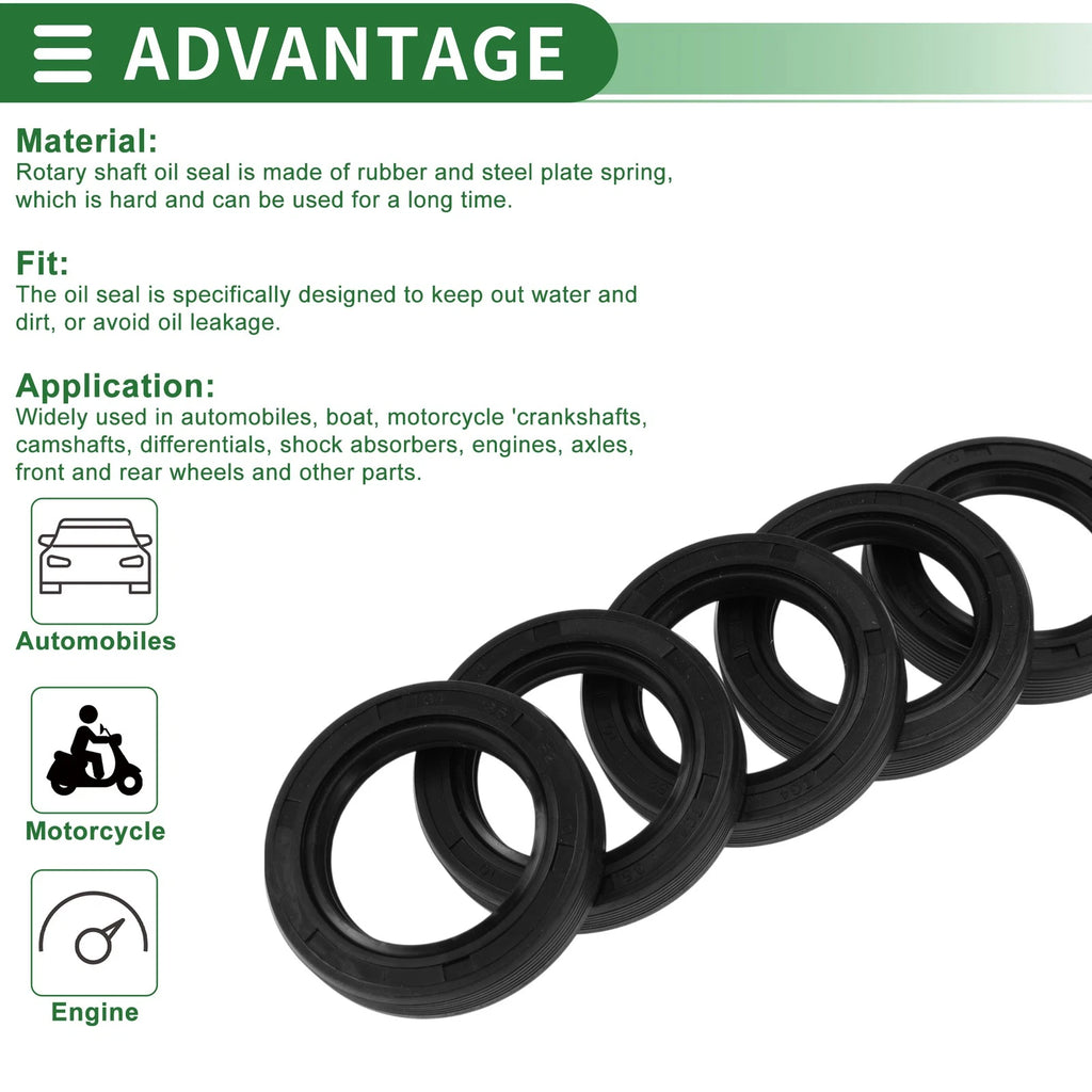 Oil Seal for Rotary Shaft (35x52x10mm)