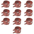 Hose Clamps for Briggs and Stratton (Fits 95162, 93053, 791850) (Set of 10)