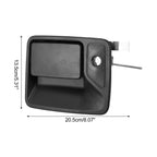 Set of 4 Exterior Door Handles for Ford Excursion (2000–2005) Black