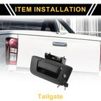 Liftgate Latch Tailgate Handle for Chevrolet Silverado 2500, GMC Sierra 1500 