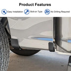 2X Stone Guard Lower Side Trim Molding Kit for Ford F-150 (2021–2023)