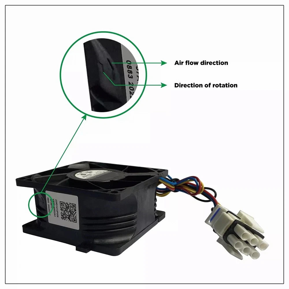Evaporator Fan Motor for GE Refrigerator (WR60X26866, WR49X25197, 239D1412)