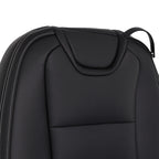 Black Leather Seat Cover for Chevy Camaro Z28/SS/LT/LS (2010–2015)