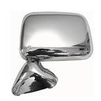 Replacement Chrome Driver Side Manual Door Mirror (See compatibility Chart)