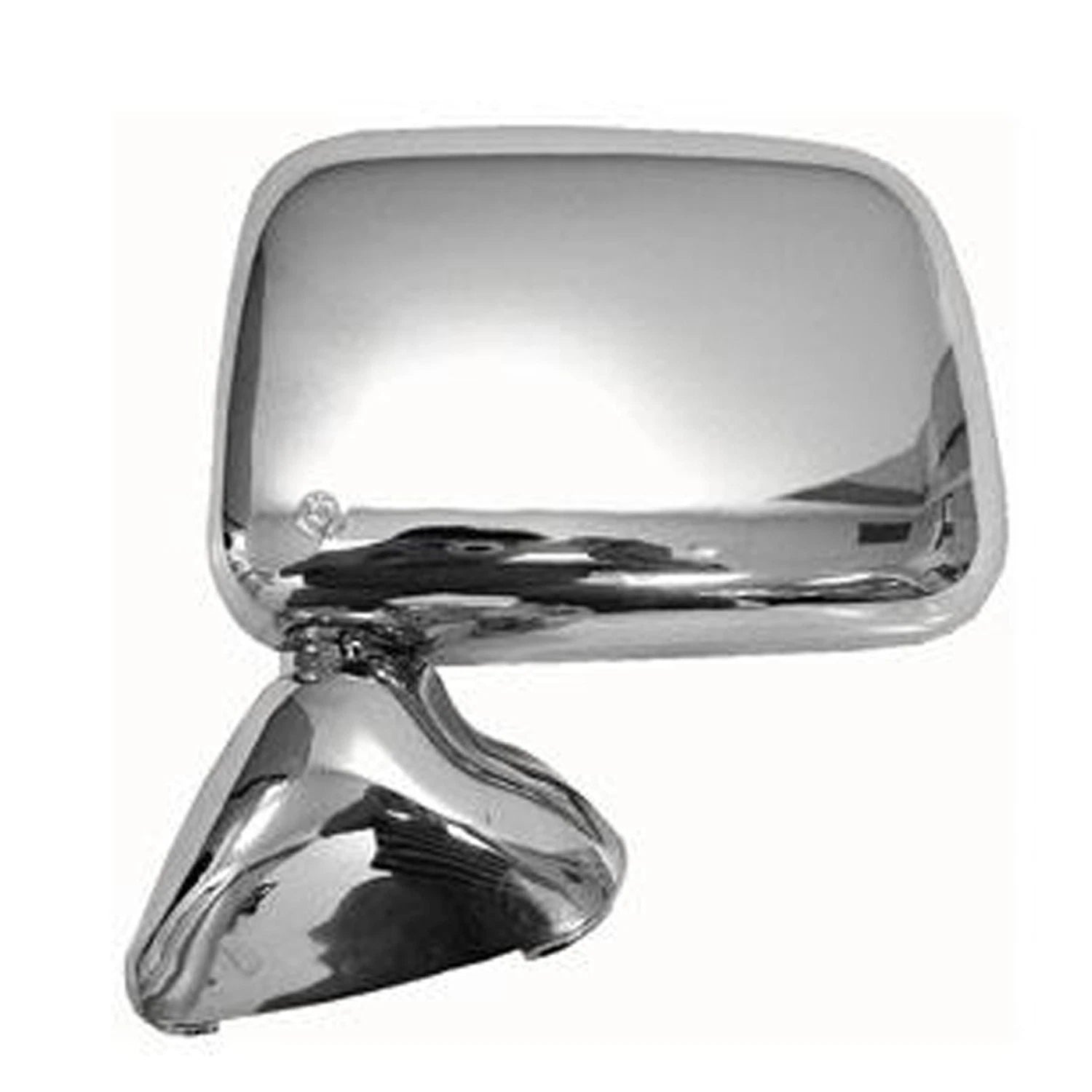 Replacement Chrome Driver Side Manual Door Mirror (See compatibility Chart)