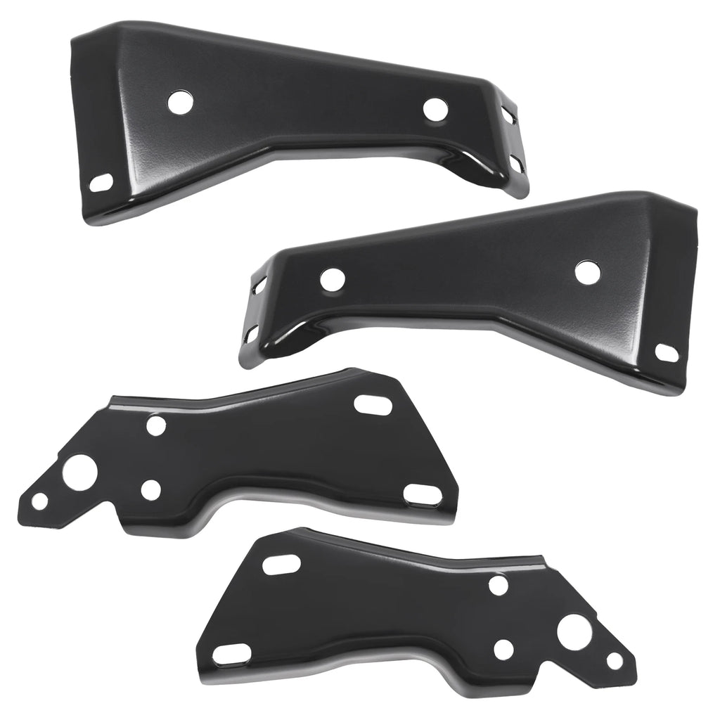 Set of 2 Rear Bumper Bracket Mounts for Chevy C/K 1500 Fleetside (1988–2000)