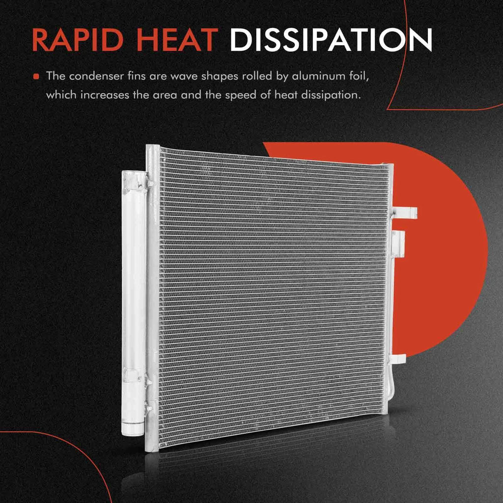 A/C Condenser with Receiver Drier & Bracket for Kia Sorento (2021-2023)