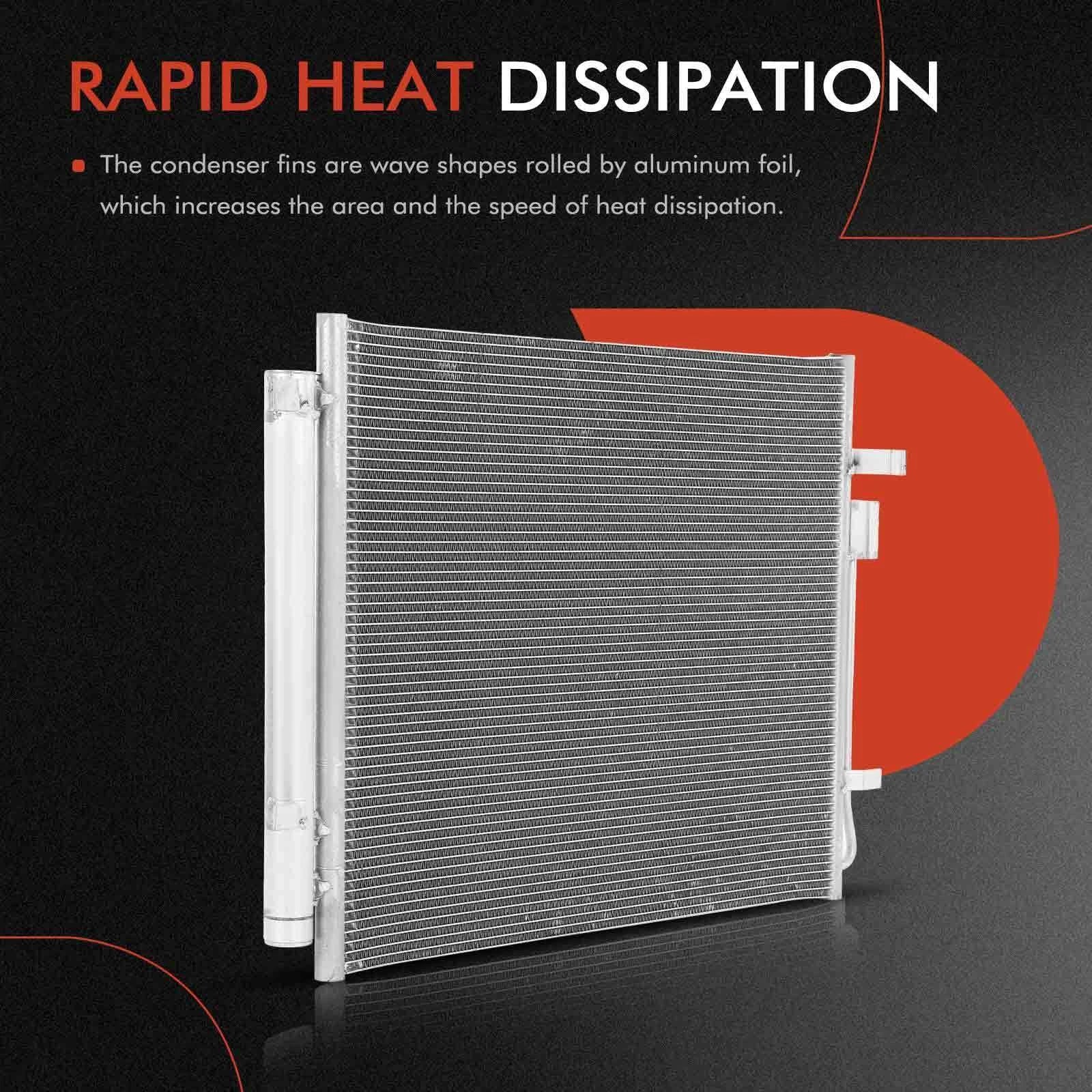 A/C Condenser with Receiver Drier & Bracket for Kia Sorento (2021-2023)