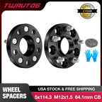 2X 20mm Hubcentric Wheel Spacers for Honda Civic Acura TL RSX