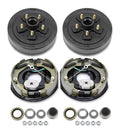 Trailer Hub Drum Kit 5 on 4.5" & Electric Brake for 3500lb Axle