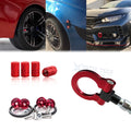 Red Towing Hook, Air Valve Stem & Trunk Release Fasteners for Honda Insight (2011–2014)