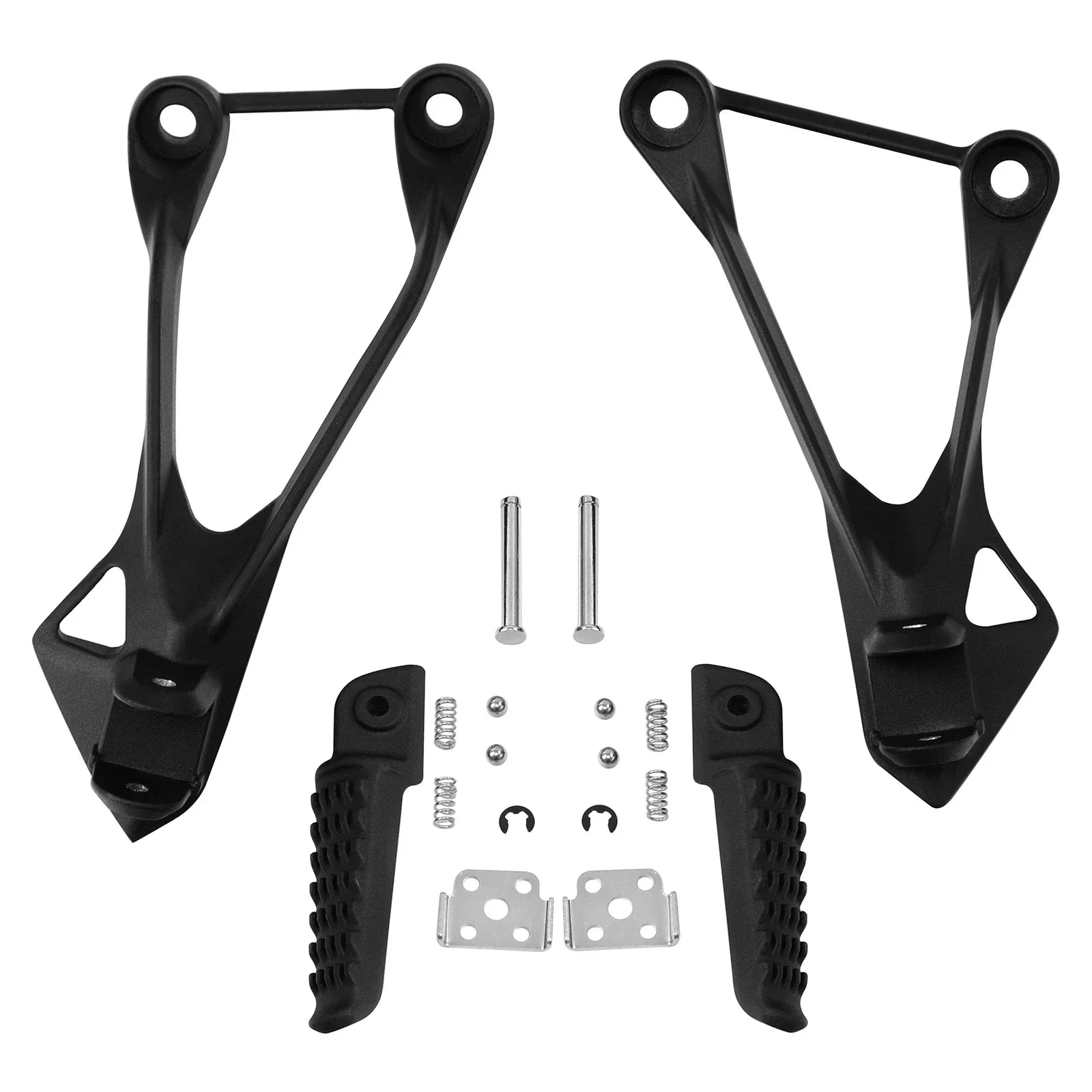 Passenger Footpegs Footrests for Kawasaki Ninja ZX6R (2005-2008)