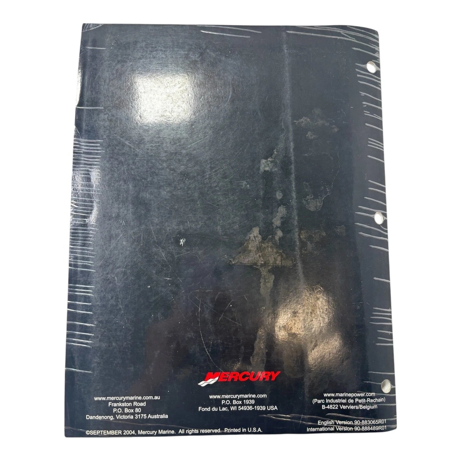 Service Manual for Mercury 40/50/60 4 Cylinder FourStroke (2004) 90-883065R01