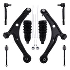 8x Front Lower Control Arms Tie Rods for Honda Pilot (2003–2008) Acura MDX (2001–2006)