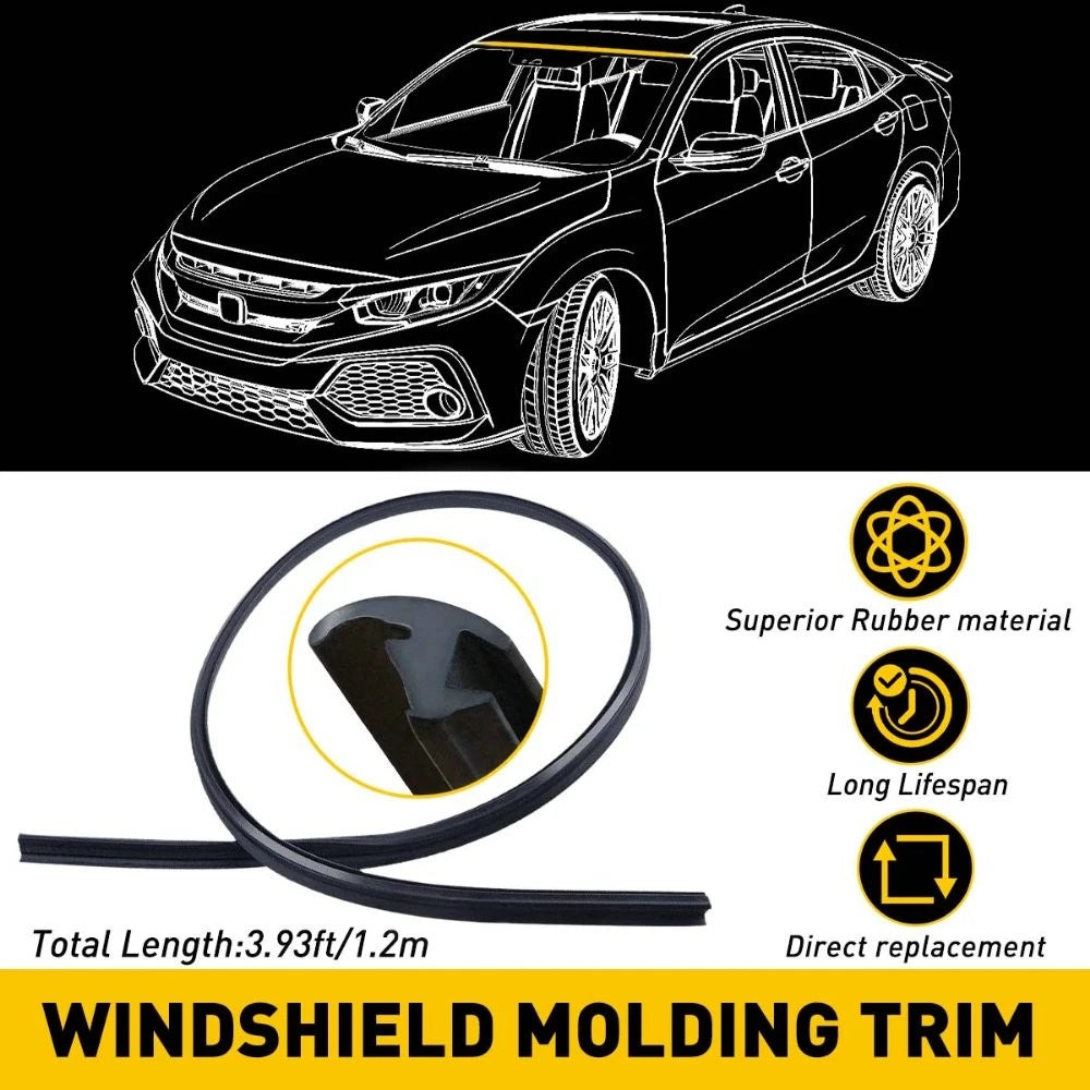 Windshield Reveal Surround Molding Trim 73150SNA003 for Honda Civic (2006–2011)